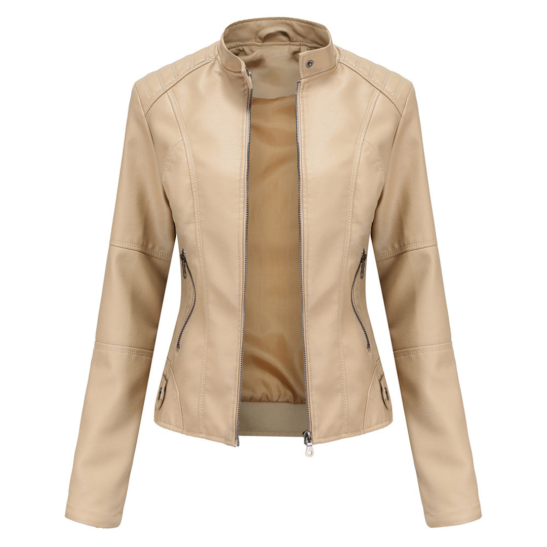 Milena™ - Stilvolle Lederjacke