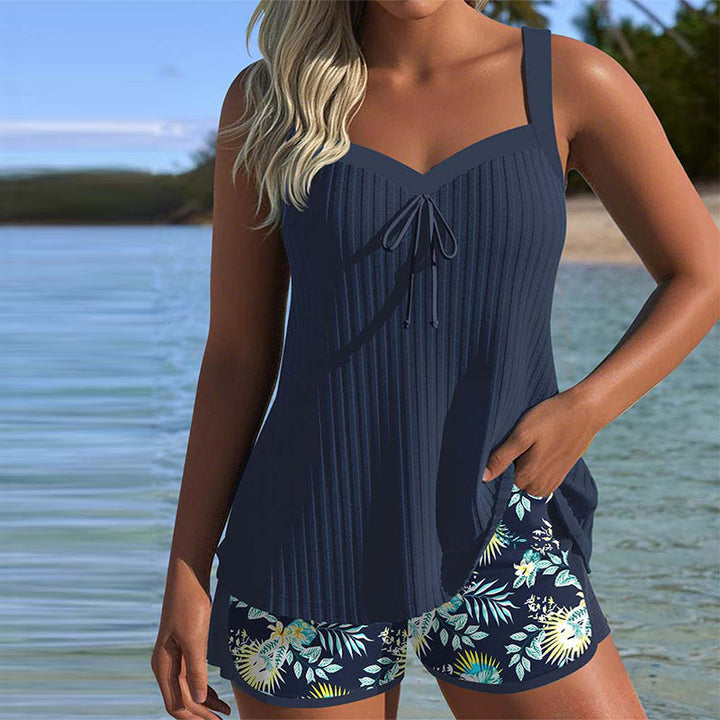 Jeshel | Elegantes Floral Tankini Set