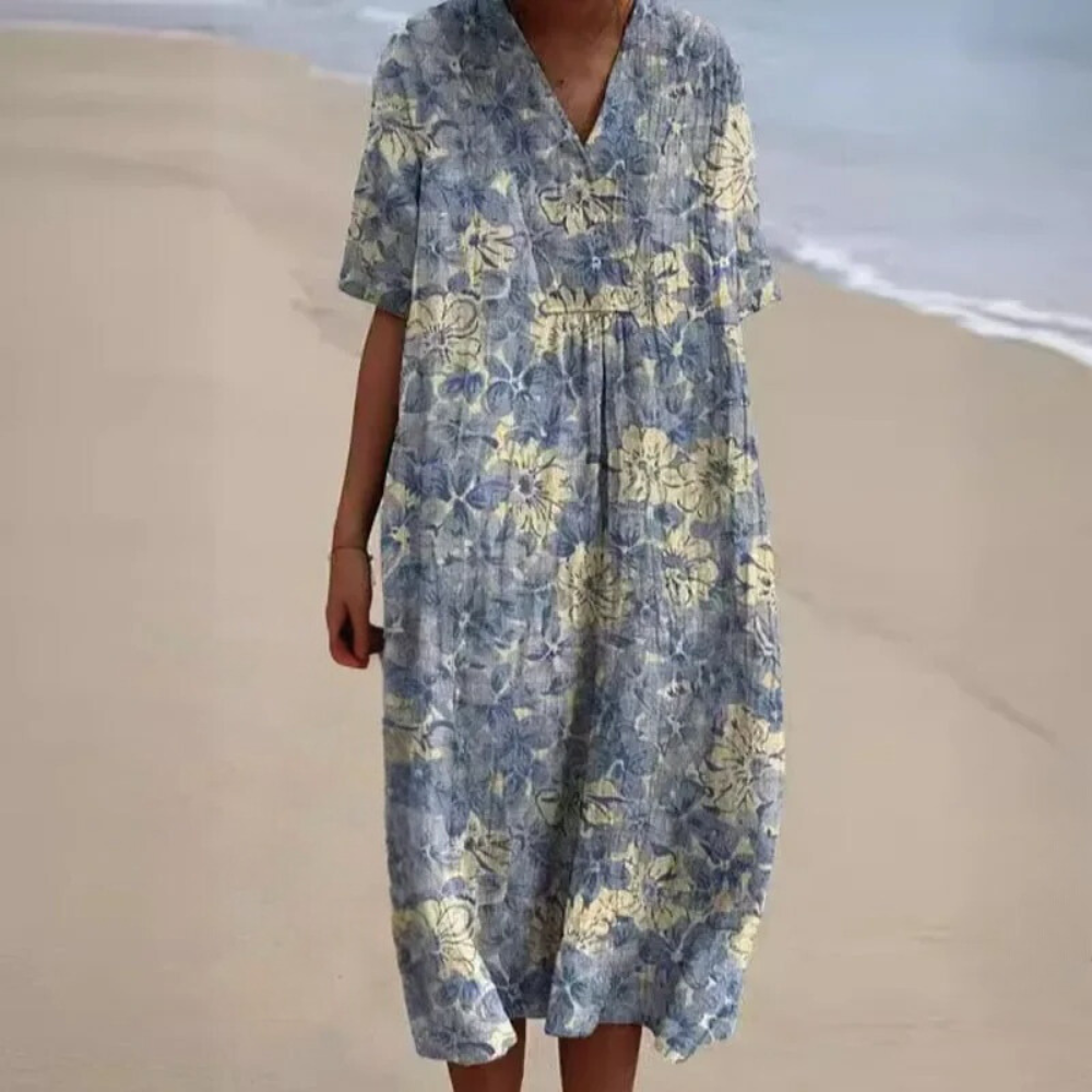 Chana | Buntes Blumenkleid für Damen