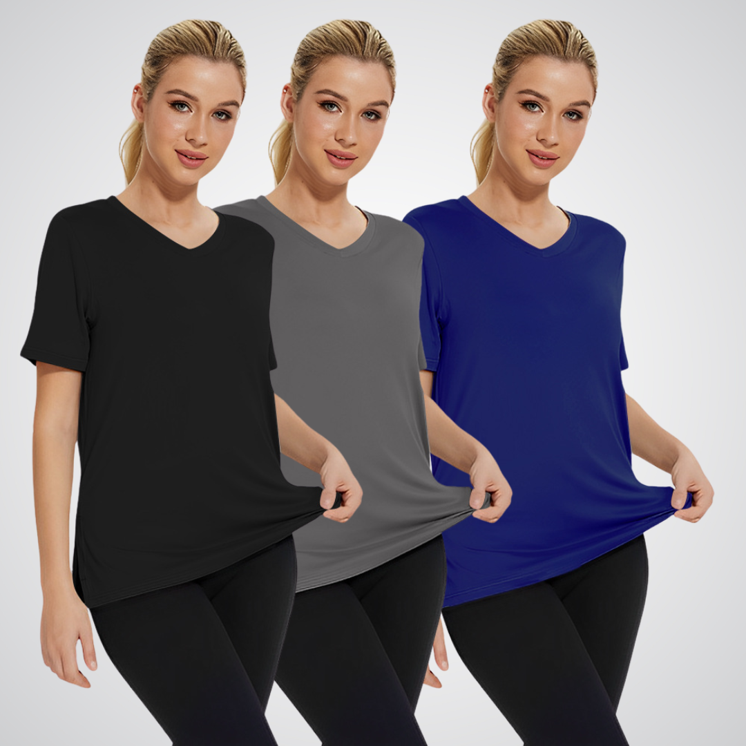 Sheyma | Lässiges, lockeres T-Shirt (3er-Pack)