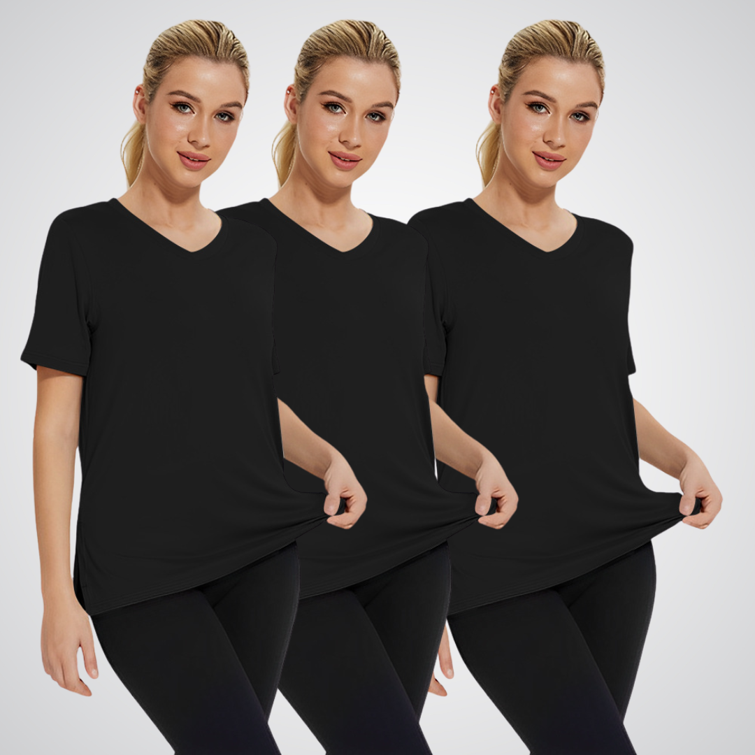 Sheyma | Lässiges, lockeres T-Shirt (3er-Pack)
