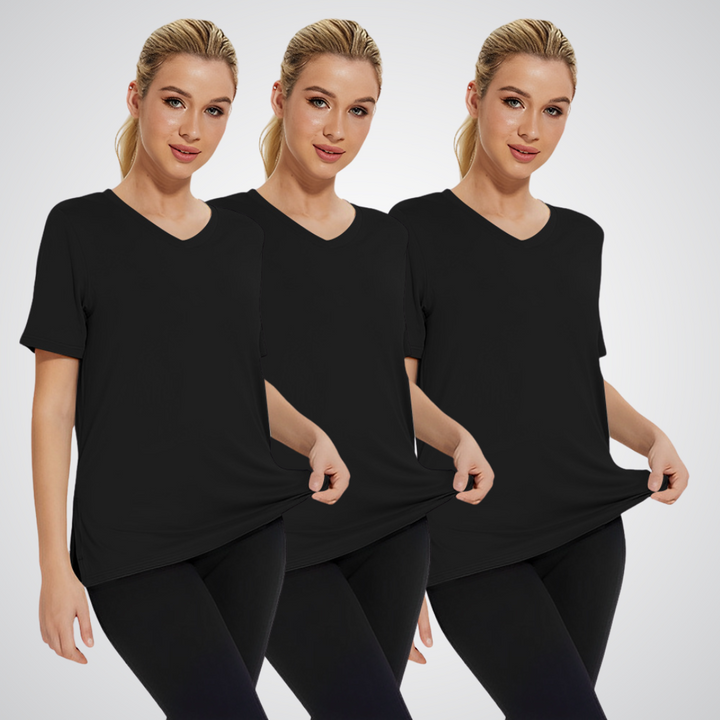 Sheyma | Lässiges, lockeres T-Shirt (3er-Pack)