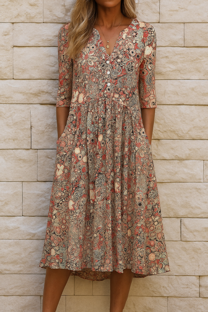 Rosa | Elegantes Freizeitkleid