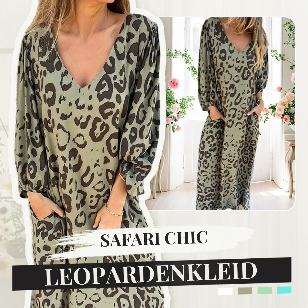 Nella | Safari Chic Leopardenkleid