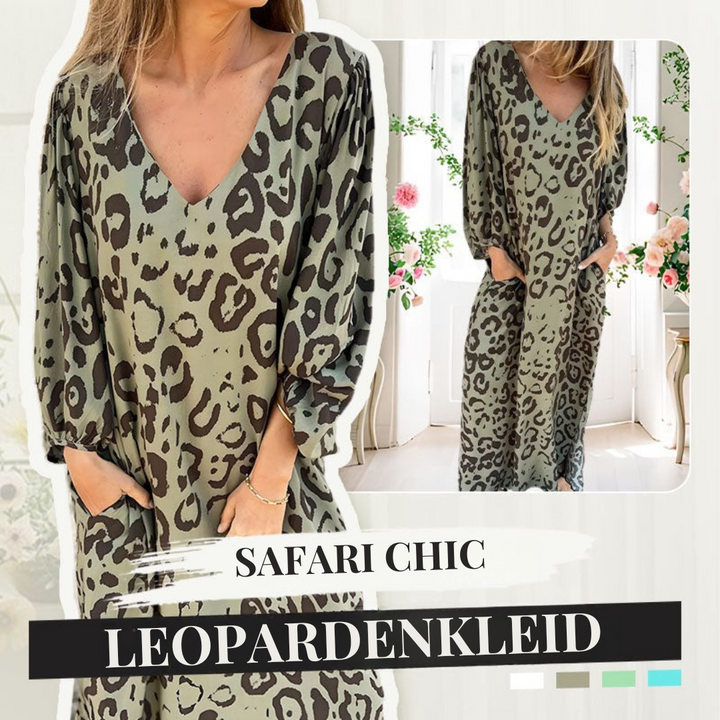 Nella | Safari Chic Leopardenkleid