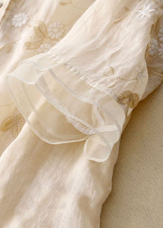 Tilly | Schicke Bluse mit gestickten Akzenten