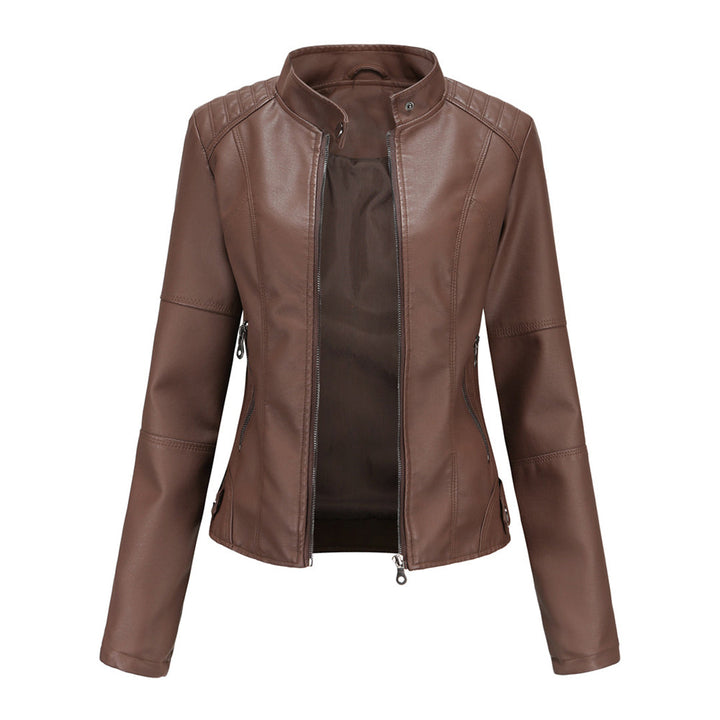 Milena™ - Stilvolle Lederjacke
