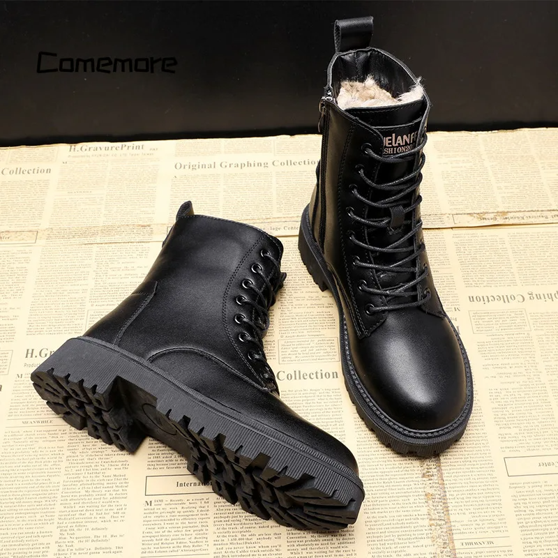 Pauleen | Schwarze Winterstiefel