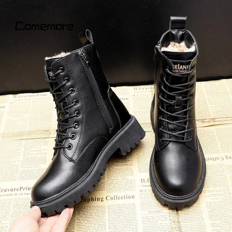 Pauleen | Schwarze Winterstiefel