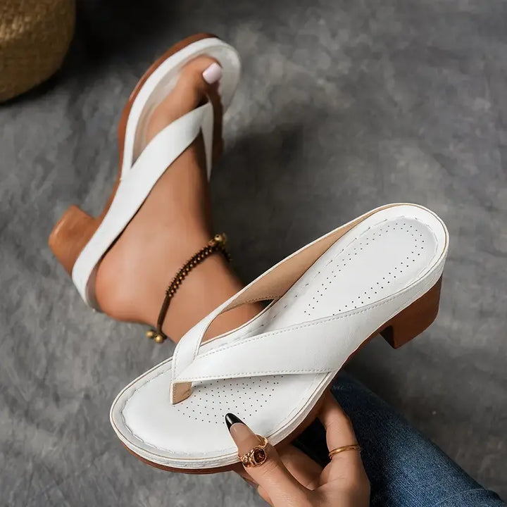 Liesel | ultra-bequeme Sandalen mit Blockabsatz