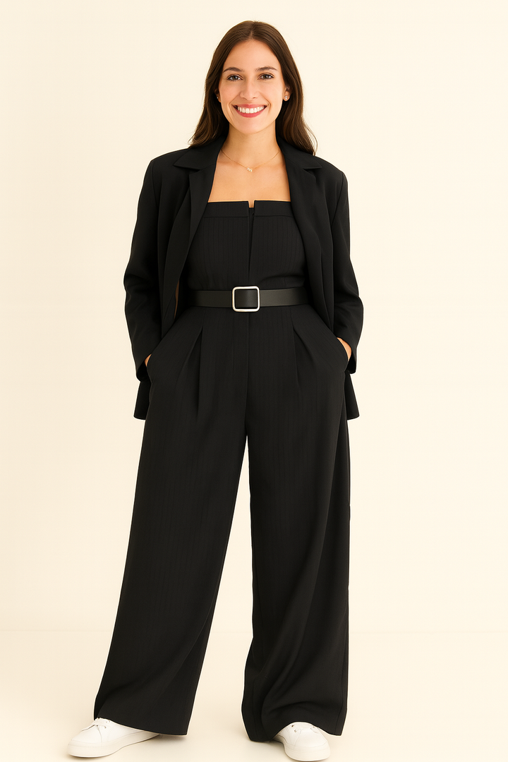 Éclat | Maßgeschneiderter Jumpsuit mit Bustier-Set