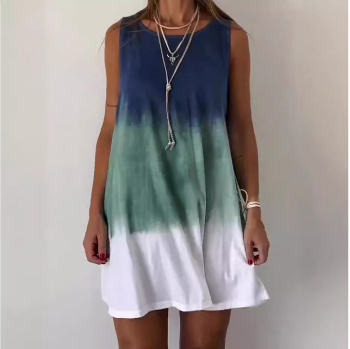 Aaliyah | Luxe Ärmelloses Freizeitkleid