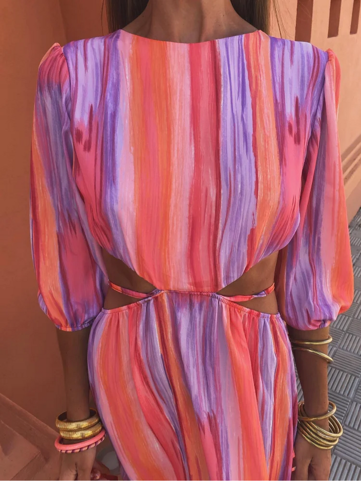 Griselda | Elegantes Kleid mit Cut-Out