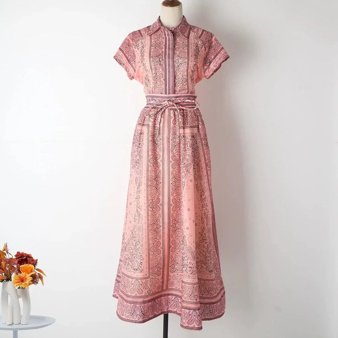 Keilani | Zweiteiliges Set mit Boho-Print