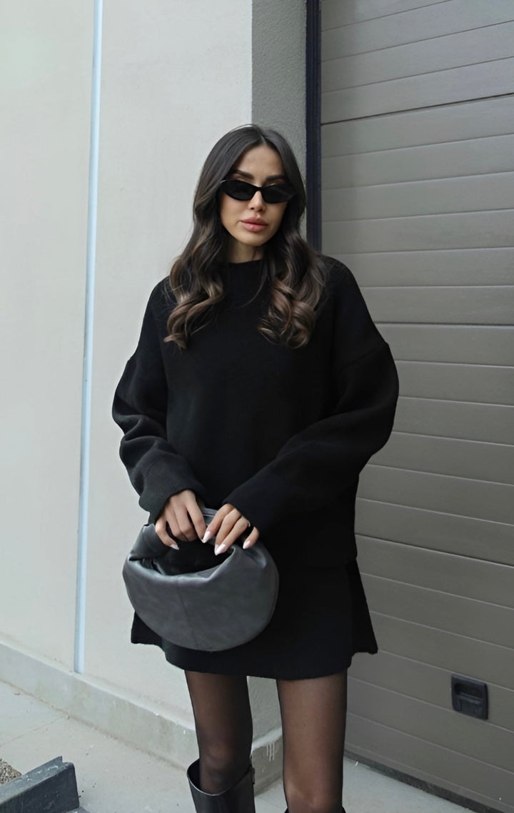 Marcie | Strick-Set – Pullover & Rock