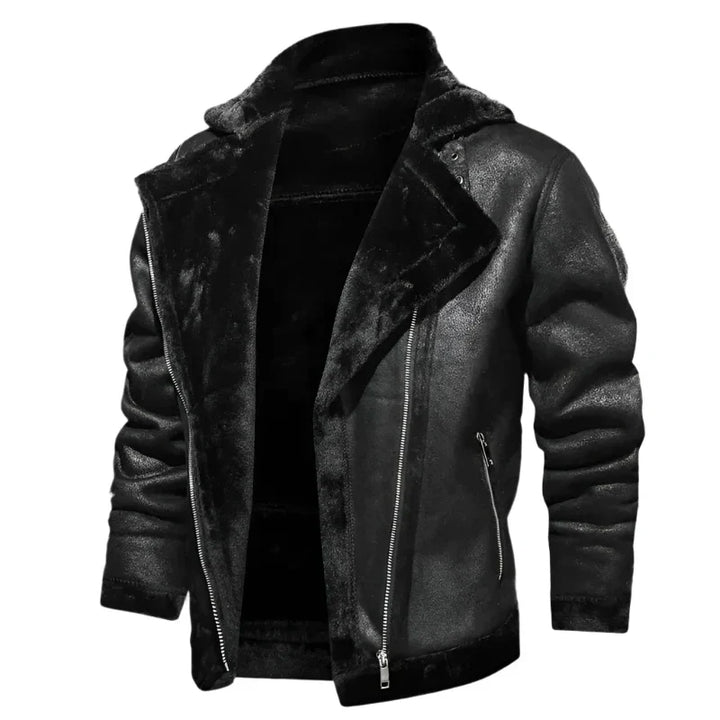 Rustic Rambler - Lederjacke mit Futter