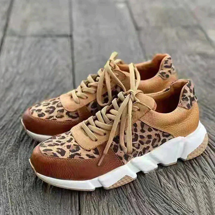 Natascha | Bequeme Leoparden-Sneaker