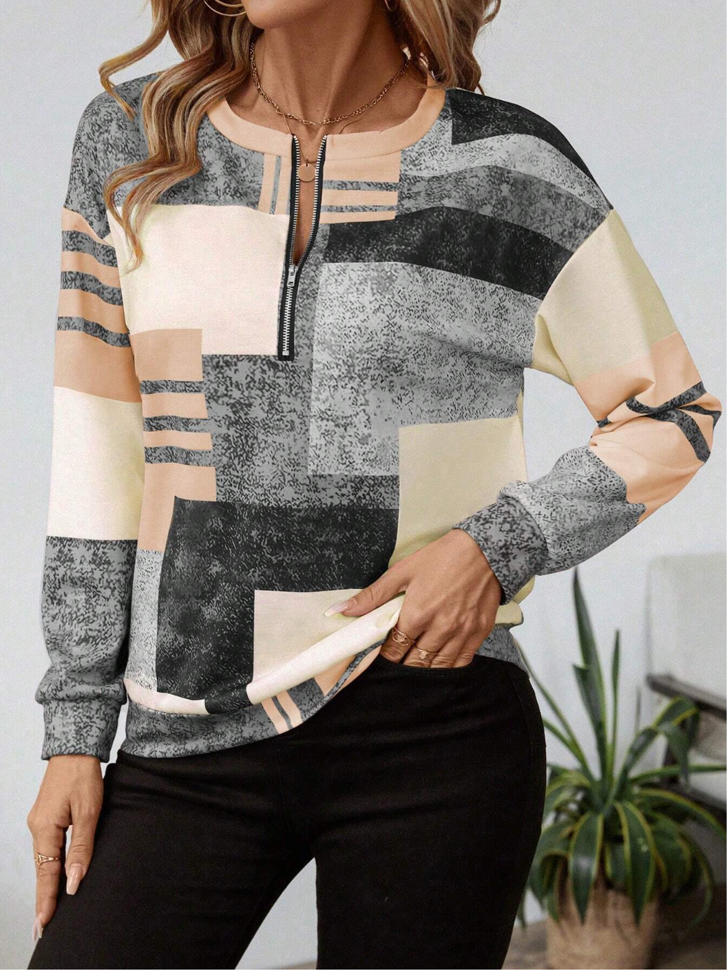 Kamiyah | Schickes, von Vintage inspiriertes Sweatshirt