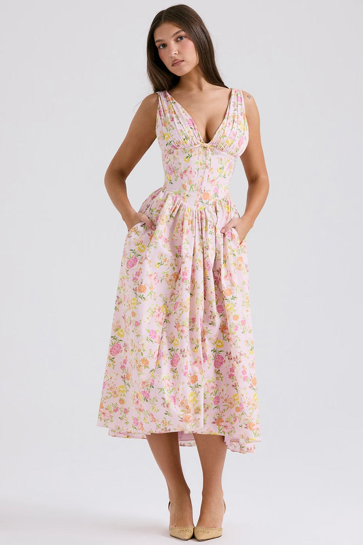 Alina | Schmeichelhaftes Sommerkleid