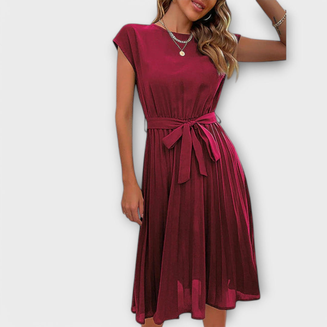 Janiya | Lässiges Plisseekleid