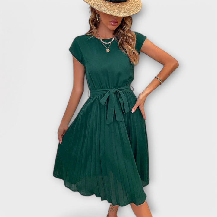 Janiya | Lässiges Plisseekleid
