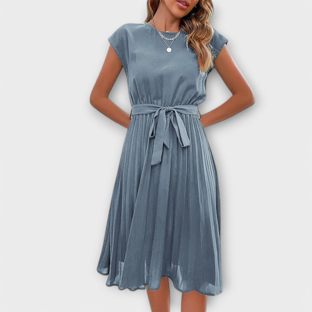 Janiya | Lässiges Plisseekleid