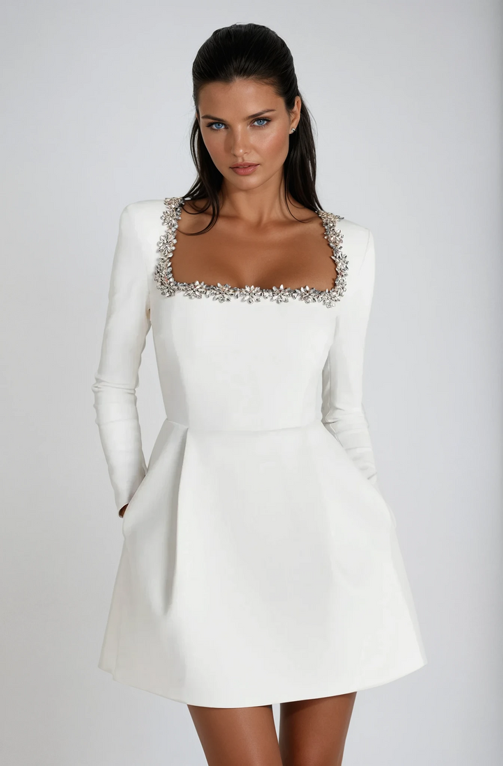 Charlene | Elegantes Mini-Kleid