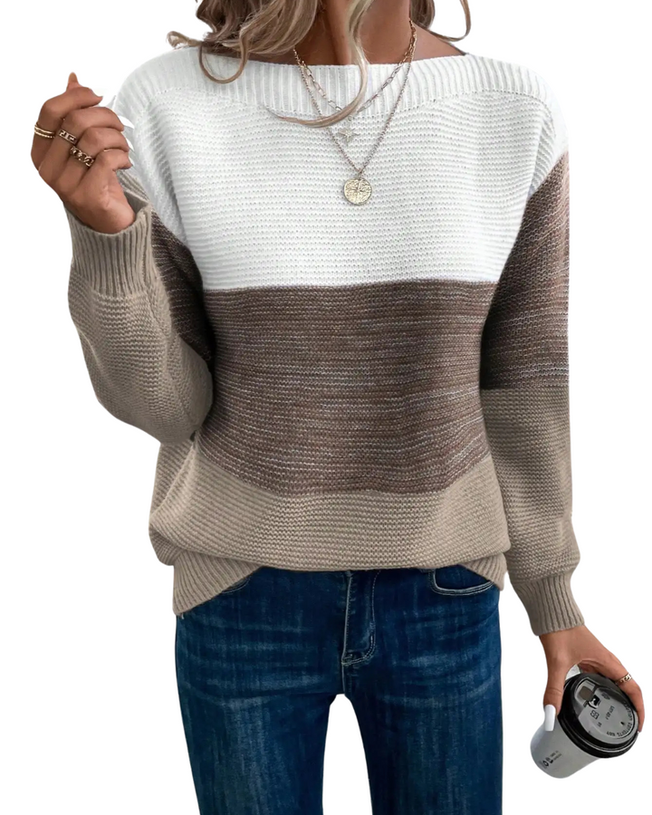 Carola | Ombre Strickpullover
