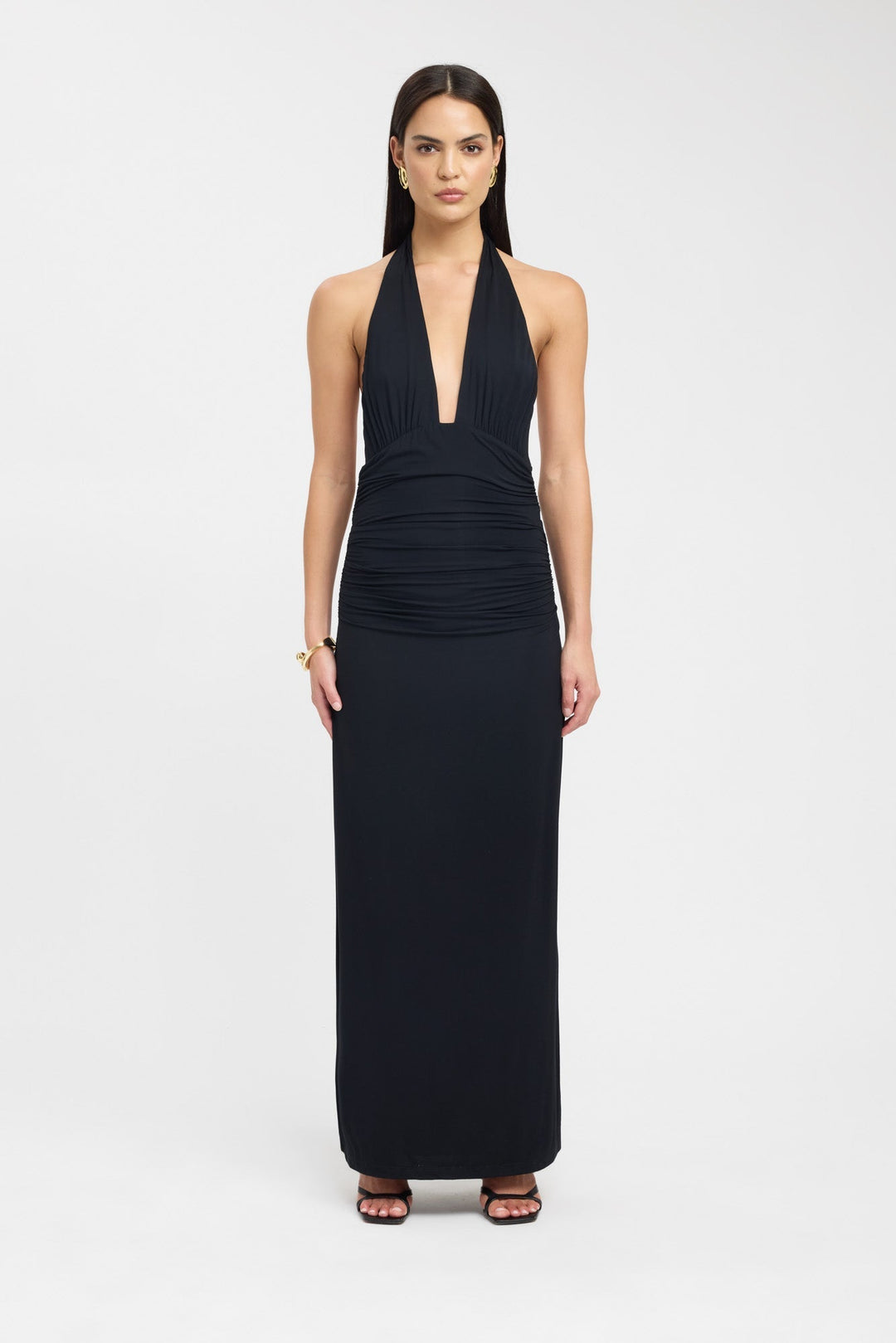 Juliana | Elegantes Maxikleid mit Neckholder
