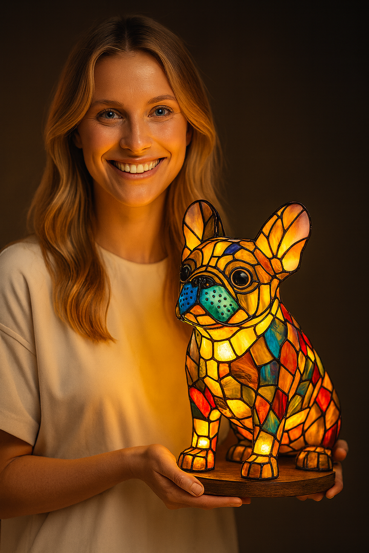 LumiDog | Handgefertigte Lampe mit warmem Umgebungslicht