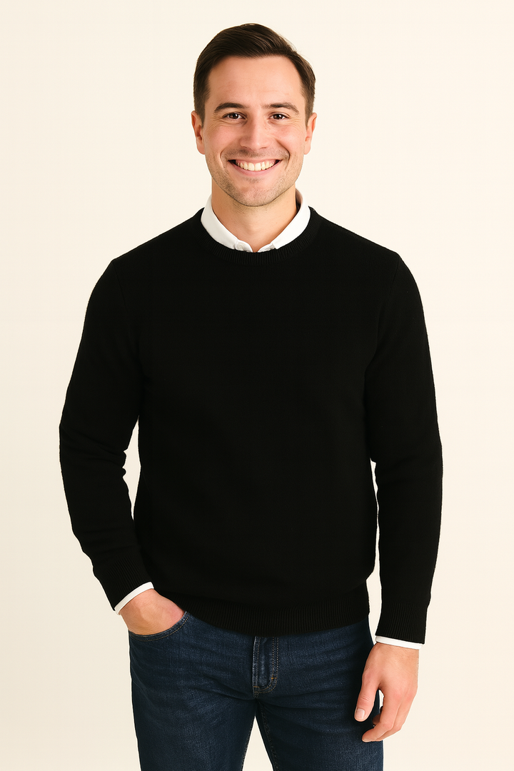 Marcus | Eleganter Pullover mit minimalistischem Design
