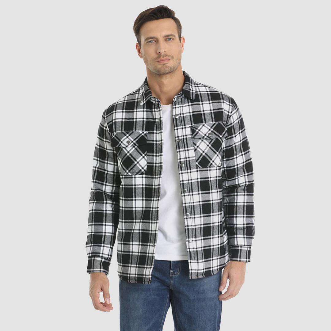 Anacleto | Stilvolle gestreifte Jacke