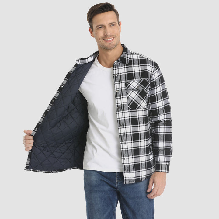 Anacleto | Stilvolle gestreifte Jacke