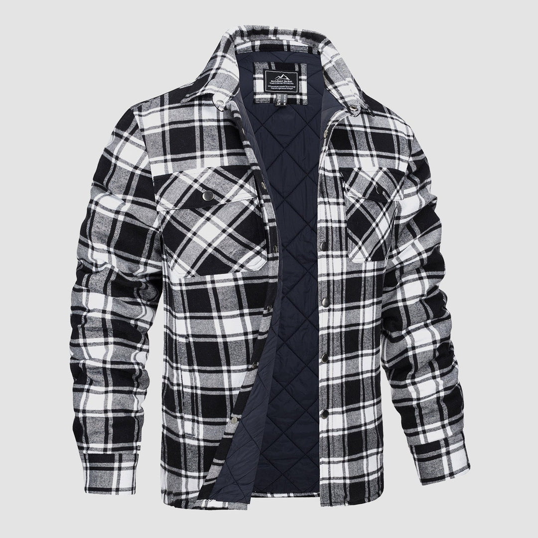 Anacleto | Stilvolle gestreifte Jacke