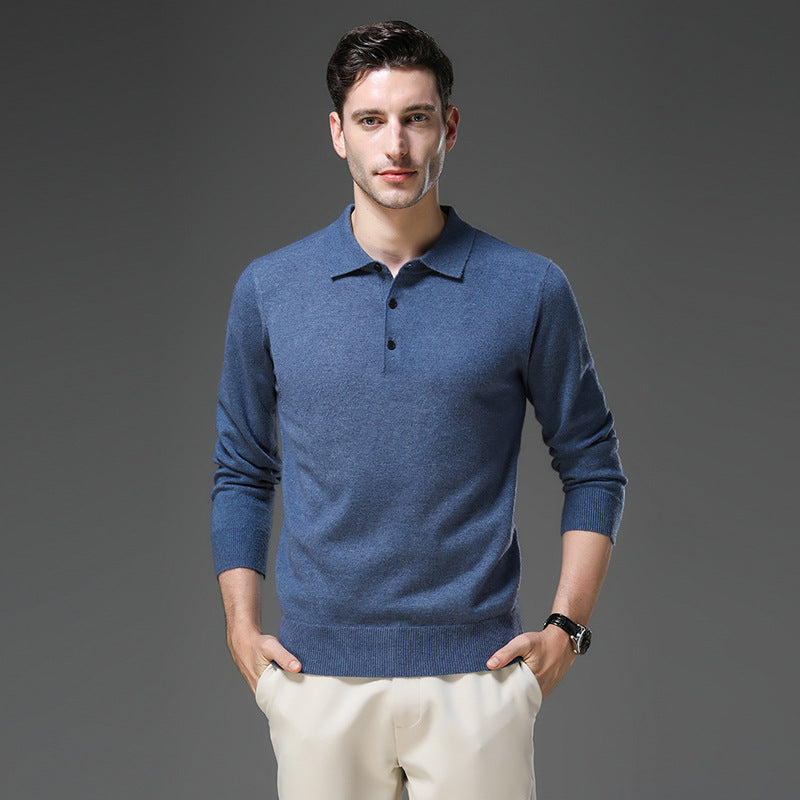 Tobias™ | Kaschmir Polo Business Pullover
