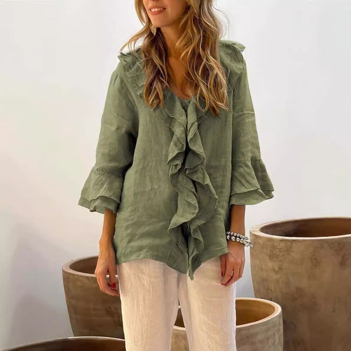 Che | Stilvolle Bluse mit Rüschen