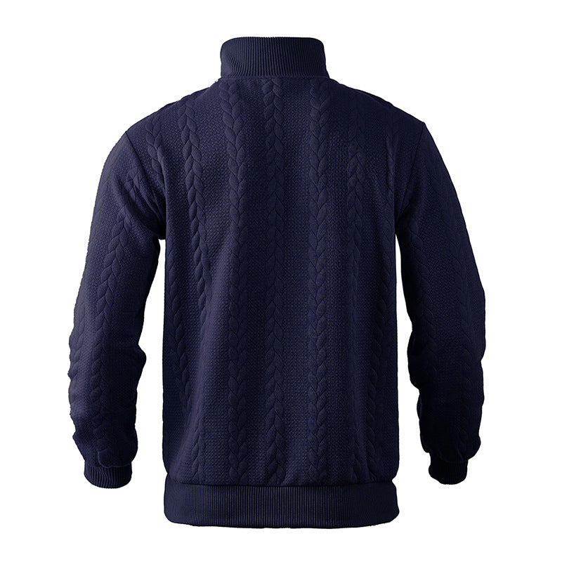 Ezekiel | Pullover Mit Viertelreißverschluss