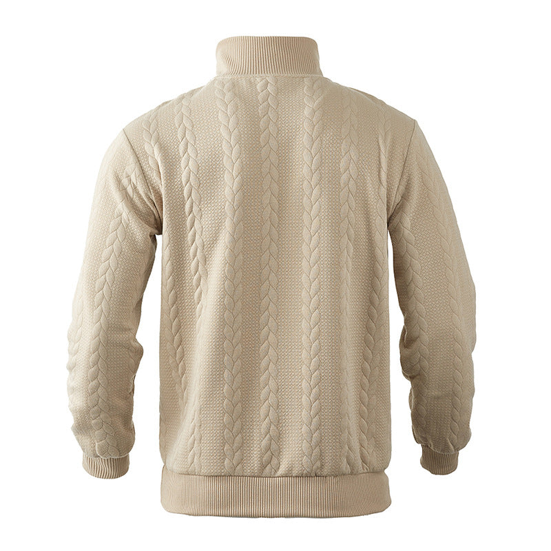 Ezekiel | Pullover Mit Viertelreißverschluss