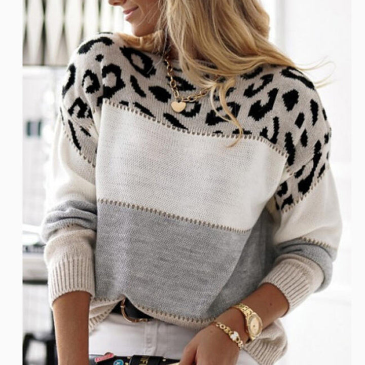 Helena | Gemütlicher Leopardenmuster-Pullover