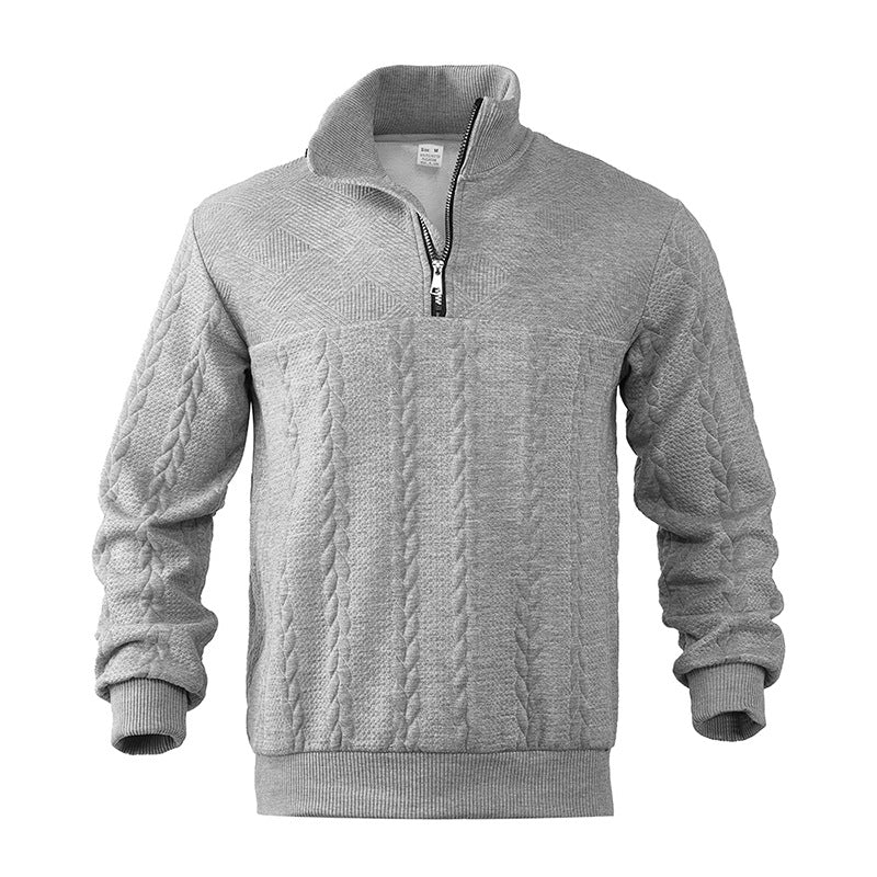 Ezekiel | Pullover Mit Viertelreißverschluss