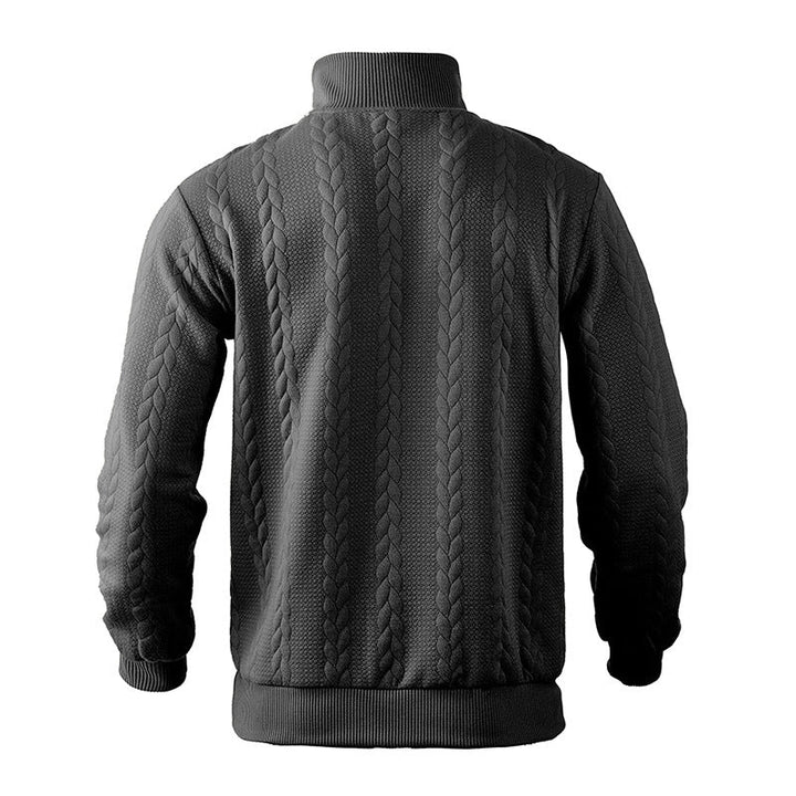 Ezekiel | Pullover Mit Viertelreißverschluss