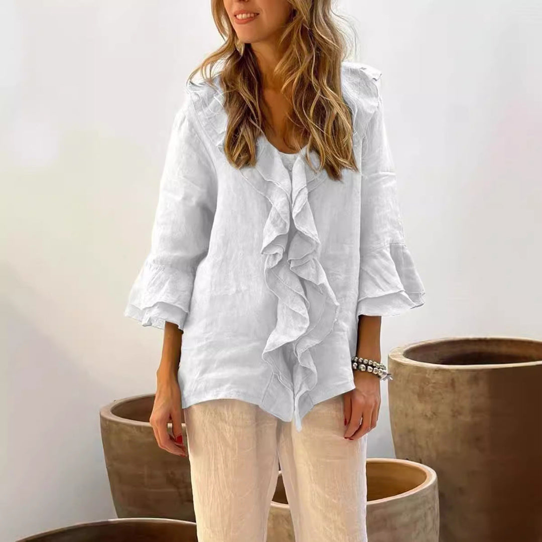 Che | Stilvolle Bluse mit Rüschen