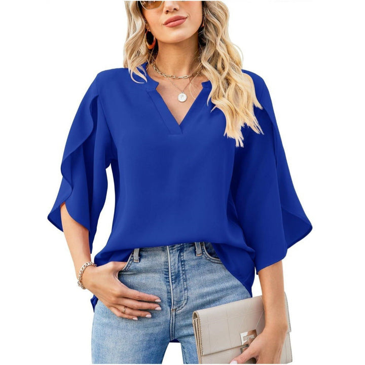 Lanie | Elegantes V-Ausschnitt-Top