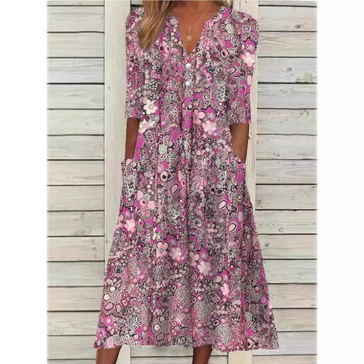 Indy | Blütenmeer Kleid