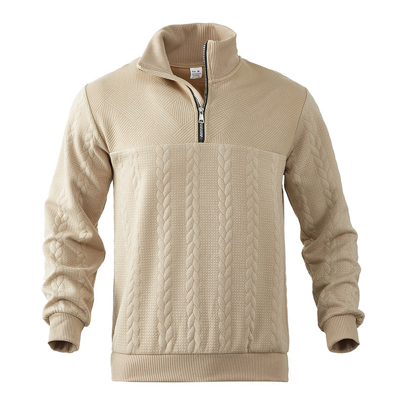 Ezekiel | Pullover Mit Viertelreißverschluss