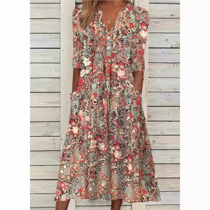 Indy | Blütenmeer Kleid