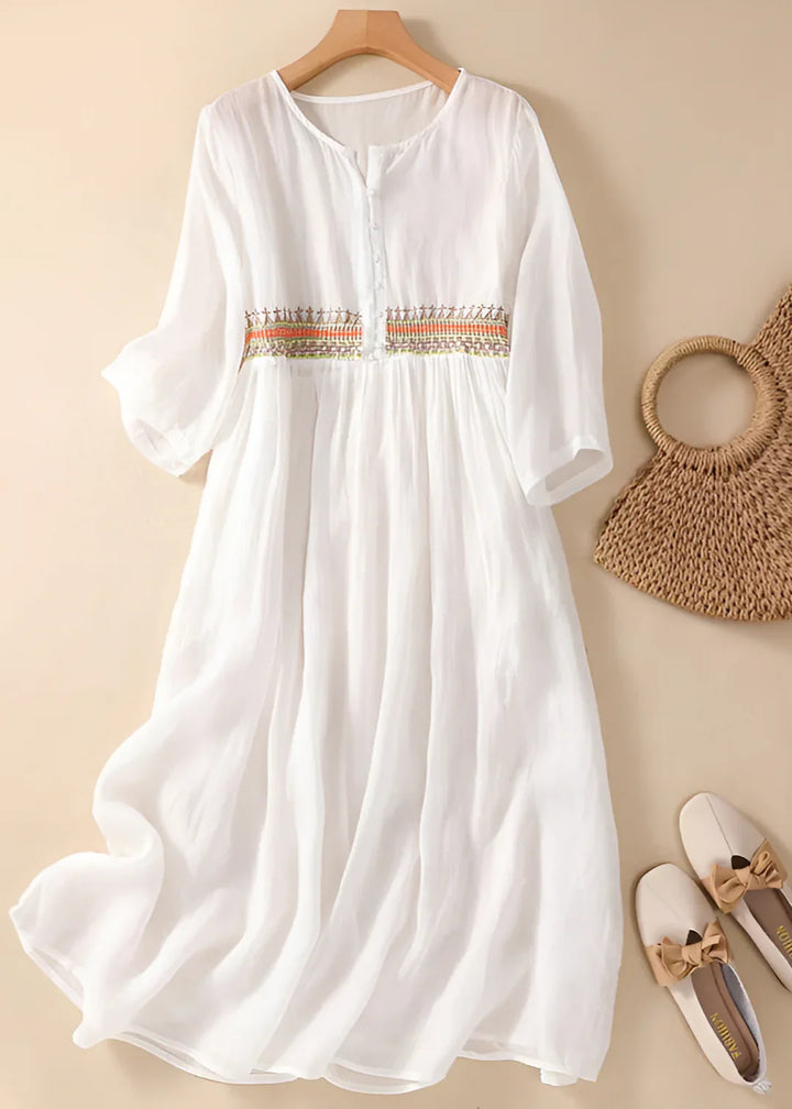 Jeva | Besticktes Kleid