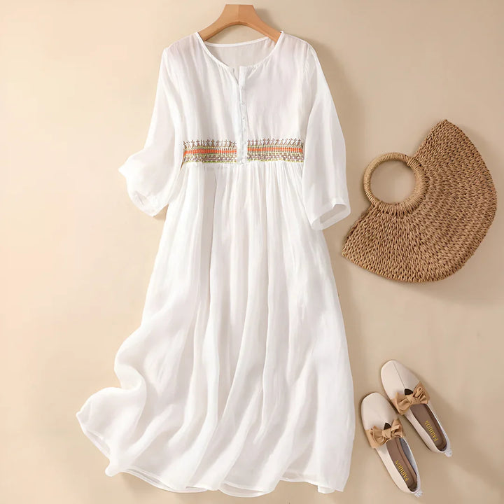 Jeva | Besticktes Kleid