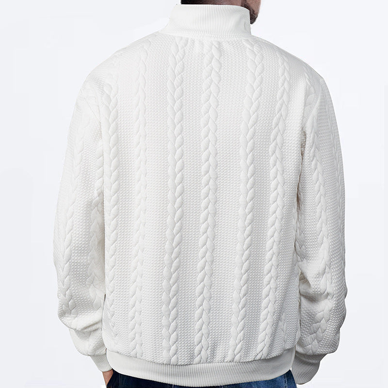 Ezekiel | Pullover Mit Viertelreißverschluss