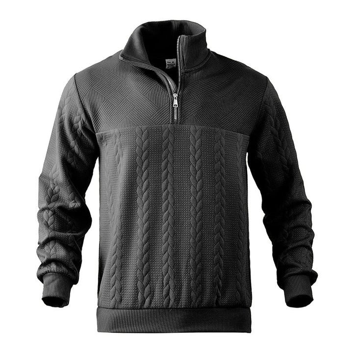 Ezekiel | Pullover Mit Viertelreißverschluss